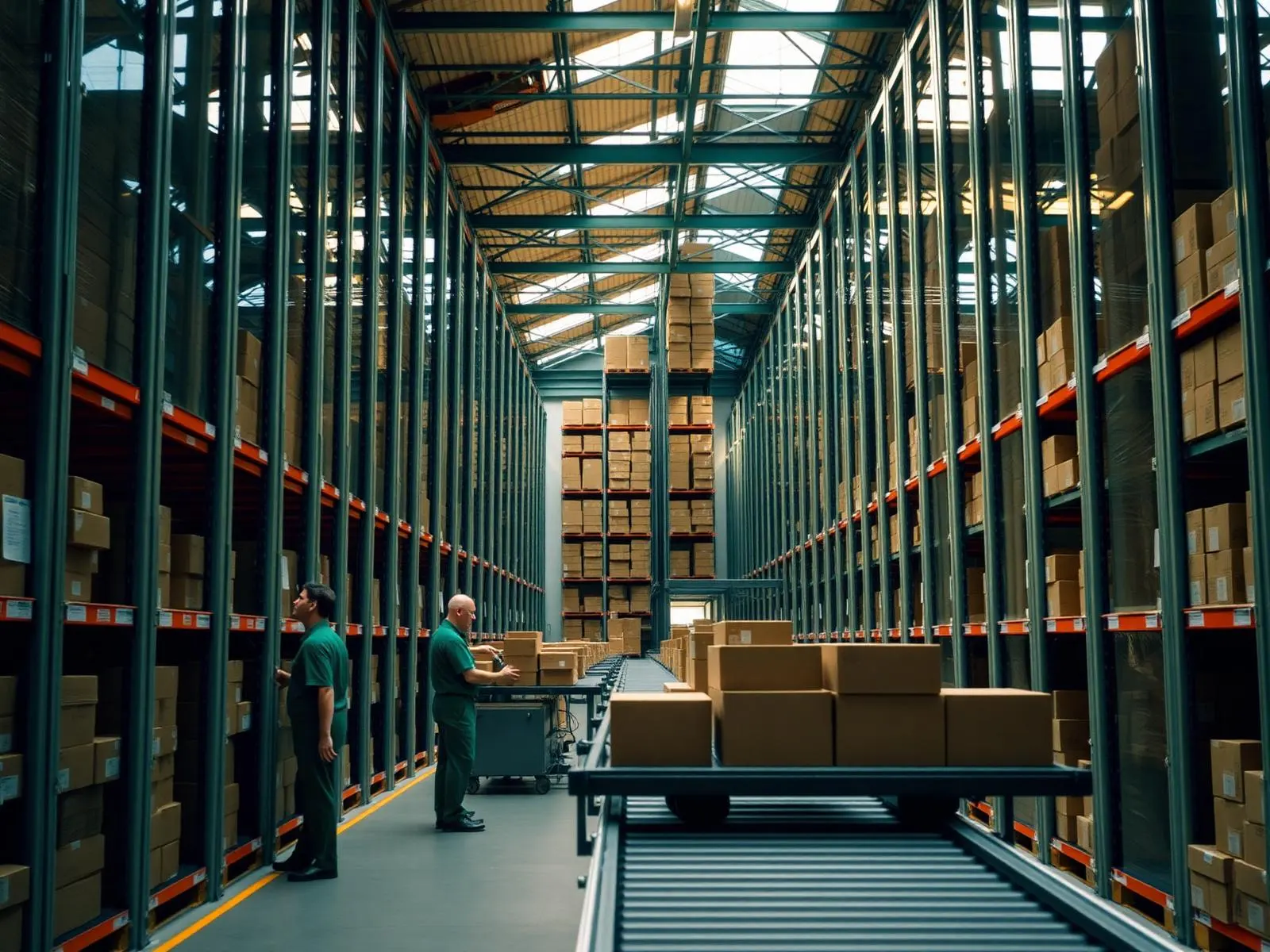 Inside Albero Group's automated warehouse